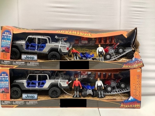 Lot of (2) Imagination Adventure Playsets, Possible Missing Pieces, E-Comm Return - Lot 472