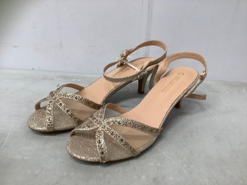 Dream Pairs Womens Dress Sandals, 9.5, Appears new - Lot 414