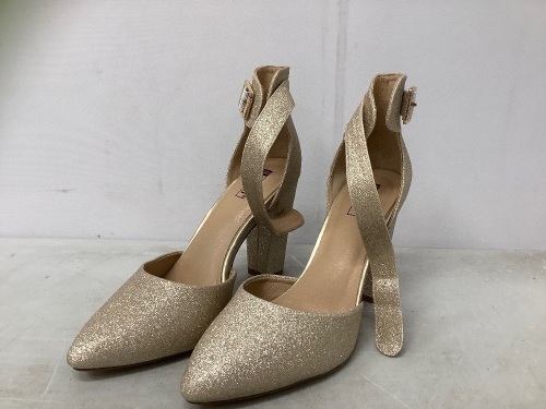 Idifu Womens Chunk Heels, 9, E-Comm Return - Lot 221