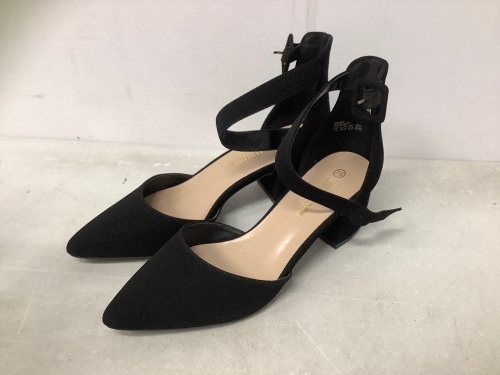 Dreams Pairs Womens Chunk Heels, 7.5, Appears new - Lot 103