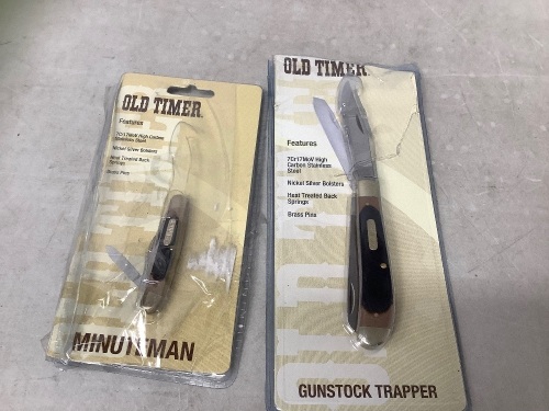 Lot of (2) Old Timer Folding Knives, E-Comm Return - Lot 121