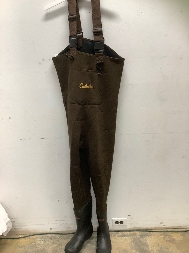 Mens Chest Waders, 10R, Appears new - Lot 212