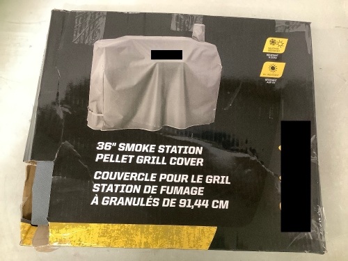 36" Smoke Station Pellet Grill Cover, E-Comm Return - Lot 290