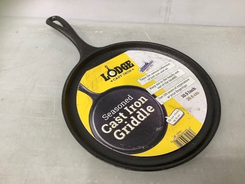 Lodge Cast Iron Griddle, E-Comm Return - Lot 524