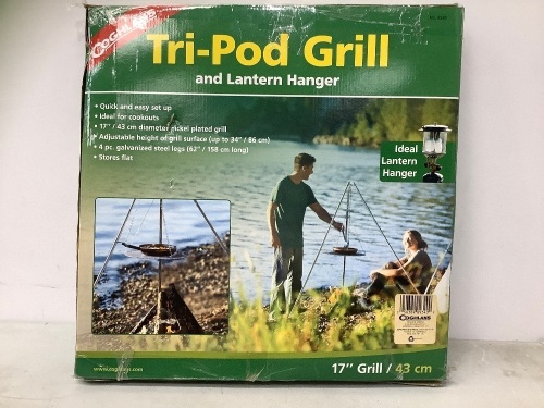 Coghlans Tri Pod Grill, Appears new - Lot 572