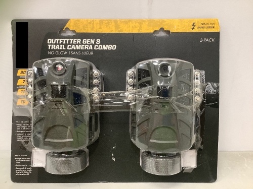 2 Pack Trail Cameras, Untested, E-Comm Return, Retail 139.99 - Lot 90
