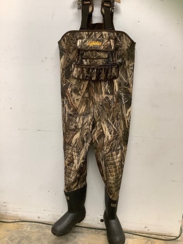 Mens Chest Waders, 11S, E-Comm Return, Retail 249.99 - Lot 83