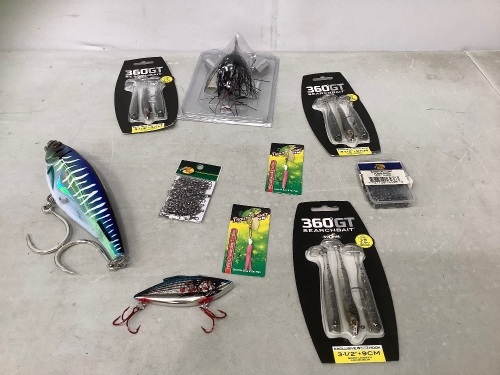 Lot of (10) Fishing Accessories, E-Comm Return - Lot 289