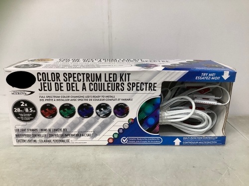 Color Sspectrum LED Kit, Untested, E-Comm Return, Retail 224.99 - Lot 9
