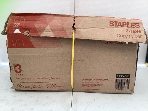 Staples Prepunched Paper, Appears new - Lot 40