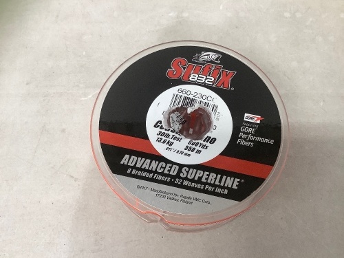 Sufix Advanced Superline, E-Comm Return - Lot 112