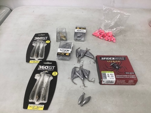 Lot of (10) Fishing Accessories, E-Comm Return - Lot 518