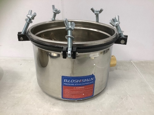 BASHISHAN Steam Autoclave, Untested, E-Comm Return - Lot 401