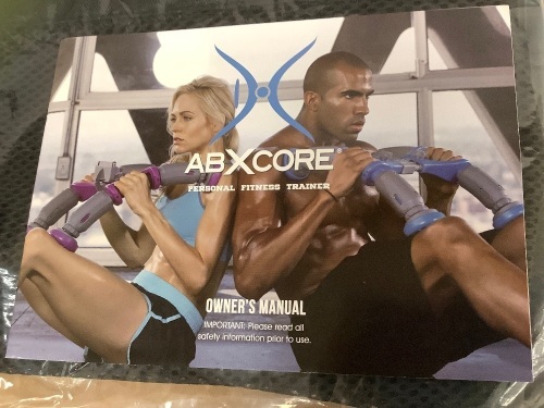 AbXCore Personal Fitness Trainer, Appears new - Lot 554