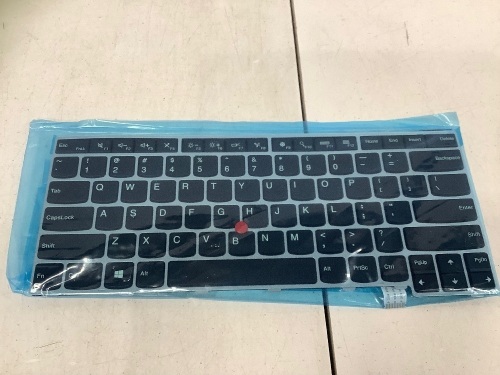 Laptop Keyboard Replacement for Lenovo Thinkpad, Appears new - Lot 591