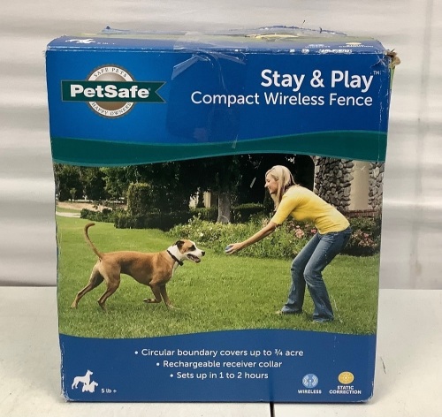 Pet Safe Compact Wireless Fence, Untested, E-Comm Return - Lot 354
