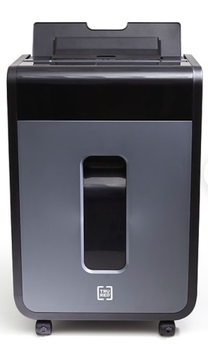 TRU RED 100-Sheet Micro-Cut Autofeed Shredder, Untested, E-Comm Return, Retail 289.99 - Lot 81