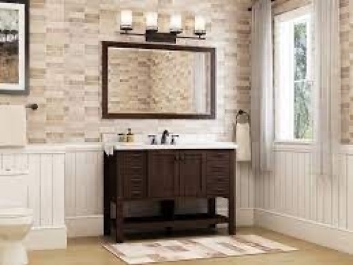 Kingscote 48-in Espresso Undermount Single Sink Bathroom Vanity - Lot 2225