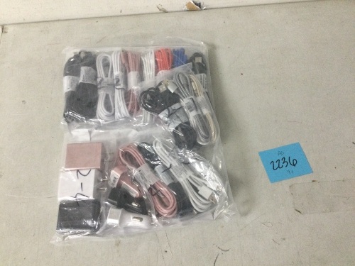 Box of Msc. Phone Chargers - Lot 2236