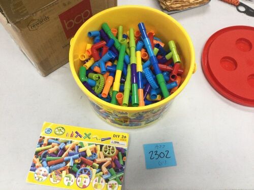 Pipe Fitting Stem Toy Set - Lot 2302
