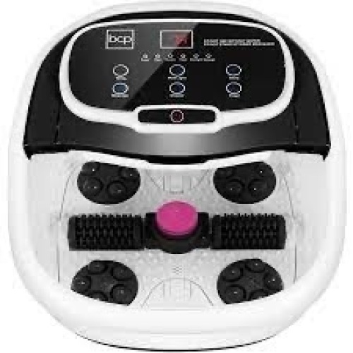 Automatic Heated Shiatsu Massage Foot Bath Spa w/ Pumice Stone - Lot 2409