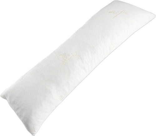 Milliard Memory Foam Full Body Pillow with Bamboo Cover, 54" x 20" - New/Unopened - Lot 632