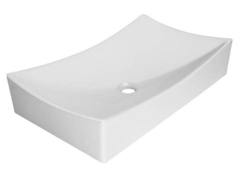 Ticor Nautilus 25.75" Rectangular Vessel Sink in White - Appears New - Lot 178