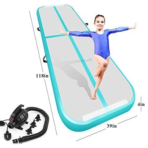 Playieer Air Track Inflatable Tumbling Mat - Appears New  - Lot 695