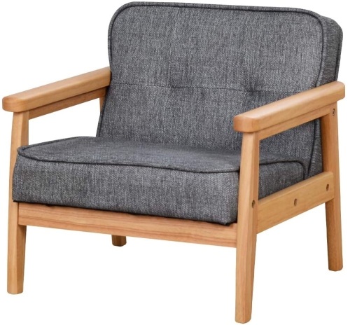 Kids Upholstered Arm Chair with Solid Wood Structure - New - Lot 266