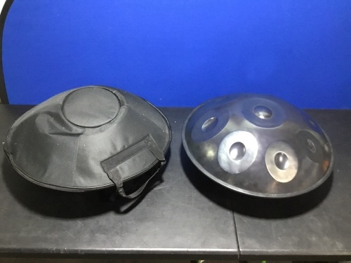 Handpan Percussion Drum with Carry Bag - Appears New  - Lot 617
