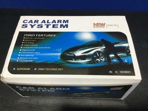 Car Alarm System - E-Comm Return, Appears New  - Lot 859