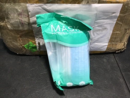 Lot of (30) Packs of Dispoable Face Masks - New - Lot 336
