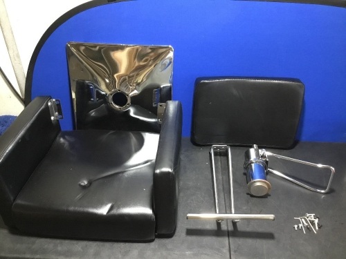 VEVOR Hydraulic Barber Salon Chair - E-Comm Return, Missing Hardware  - Lot 874