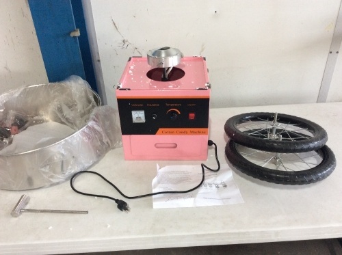Commercial Cotton Candy Floss Machine - Powers On, Not Tested Further - Lot 567