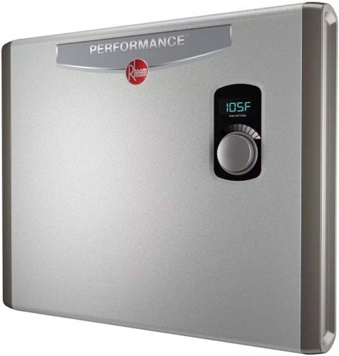 Rheem RETEX-36 Performance 36 kw Self-Modulating 6 GPM Electric Tankless Water Heater - New/Unopened  - Lot 75