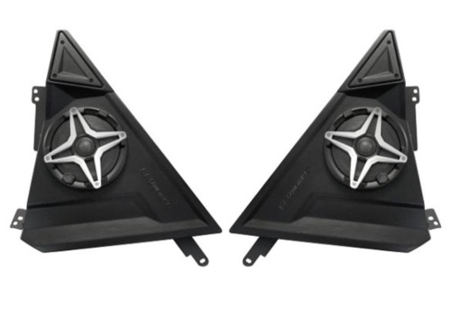SSV Works Polaris Slingshot 6.5" Speaker Pod Enclosures Front Kick Panels - Appears New   - Lot 198