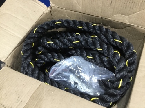 KINGSO Battle Rope 1.5" Heavy Exercise Training Rope 30' - Appears New - Lot 776