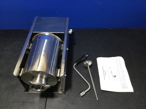 Sausage Stuffer Filler Machine 3L Horizontal Meat Press Maker Stainless Steel - E-Comm Return  - Lot 799