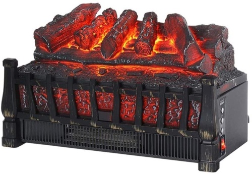TOOCA 21" Electric Fireplace Logs Insert Heater with Remote, Timer, Realistic Dancing Flame Effect, Adjustable Brightness, Overheating Protection - E-Comm Return, Appears New   - Lot 883