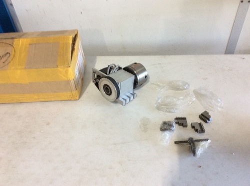 Cnc Rotary Axis Router Rotational 4-jaw High Quality Durable 4th-axis - E-Comm Return, Untested  - Lot 882