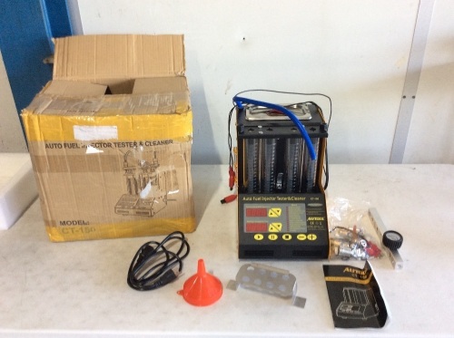 Auto Fuel Injector Tester & Cleaner - E-Comm Return, Unknown Condition  - Lot 891