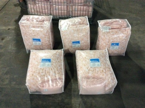 Lot of (5) Room Essentials Blush Bar Hopper Comforter Sets, Queen - New - Lot 464