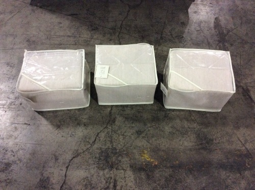 Lot of (3) Cream Duvet Sets, King - New - Lot 725