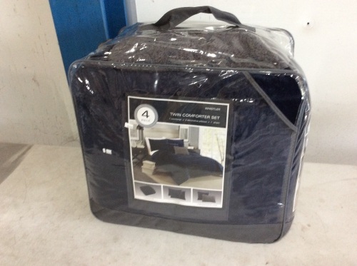 Whistler 4 Piece Twin Comforter Set - Appears New  - Lot 190