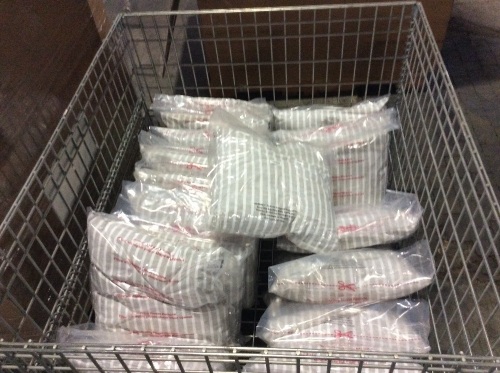 Lot of (18) Threshold Woven Stripe Square Throw Pillows - New  - Lot 251