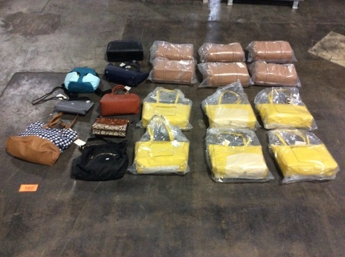 Large Lot of Various Handbags - Appear New - Lot 160