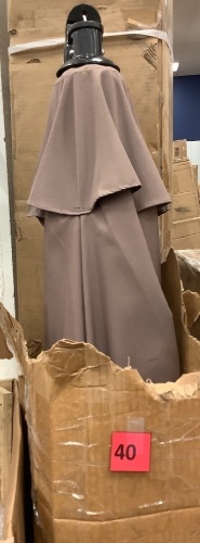 Patio Umbrella, Tan - Lot 40