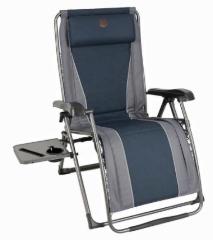Timber Ridge Zero Gravity Lounger, Dark Blue - Lot 37