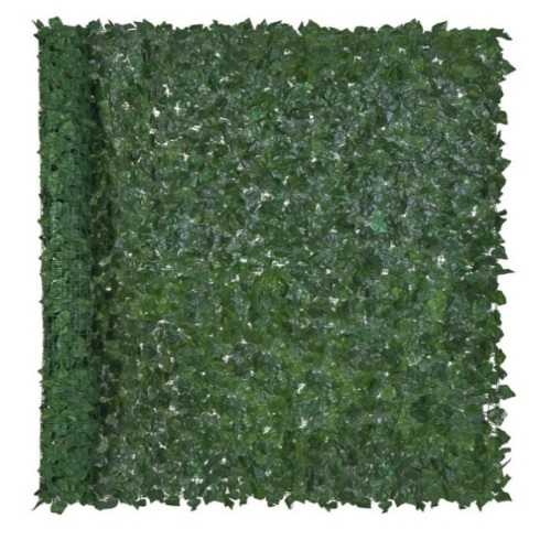Outdoor Faux Ivy Privacy Screen Fence, 96x72in - Lot 118