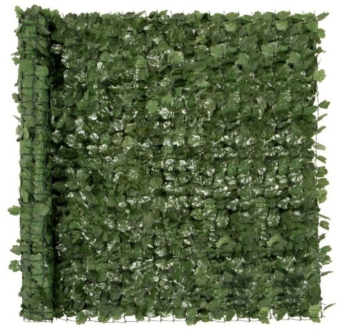 Outdoor Faux Ivy Privacy Screen Fence, 94x59in - Lot 127